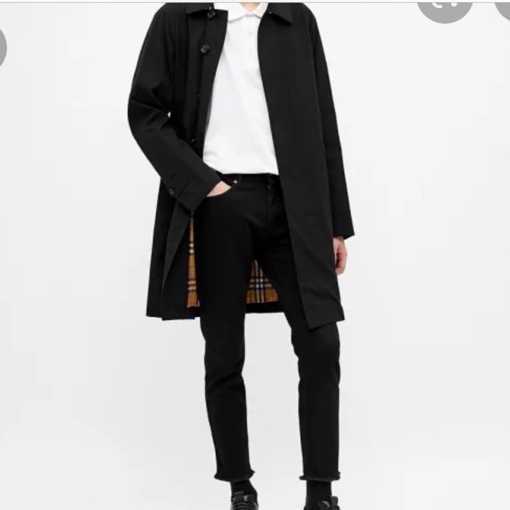 Burberry Men’s Camden Car Coat with removeble wool lining